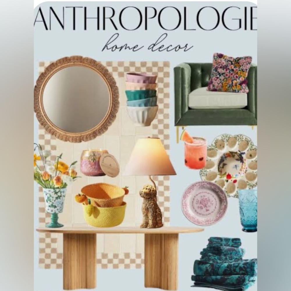 LIVE NOTIFICATION Anthropologie Home Decor